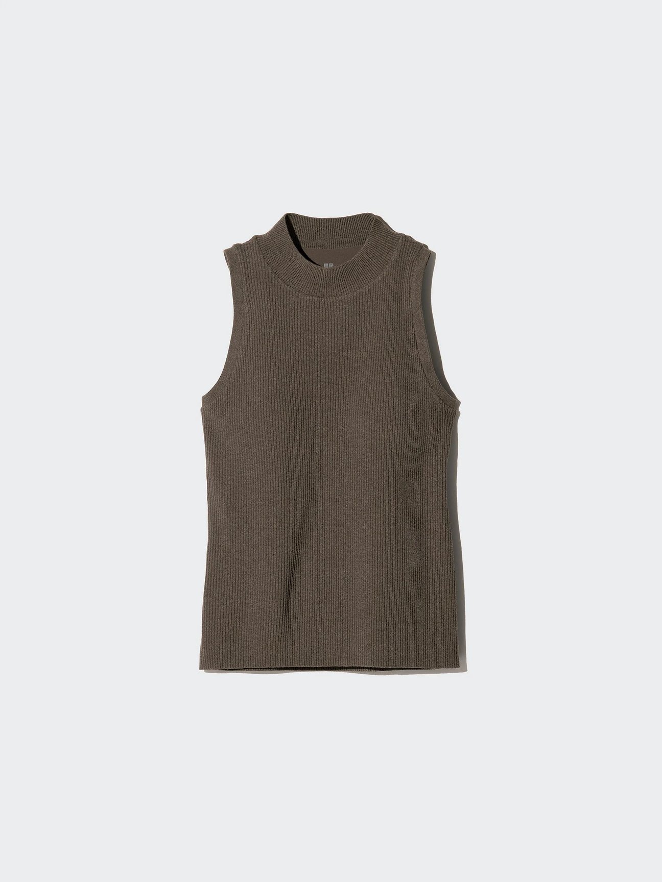 UNIQLO Strick-BH-Top (ärmellos), Braun