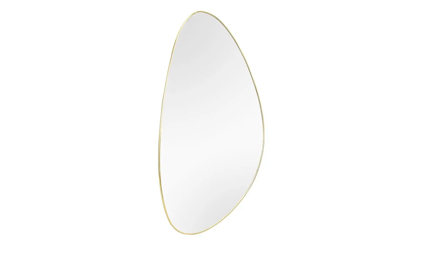 Spiegel Peri ¦ gold ¦ Glas,Aluminium,Metall ¦ Maße (cm): B: 40 H: 60 T: 0.3 Accessoires > Spiegel - Höffner