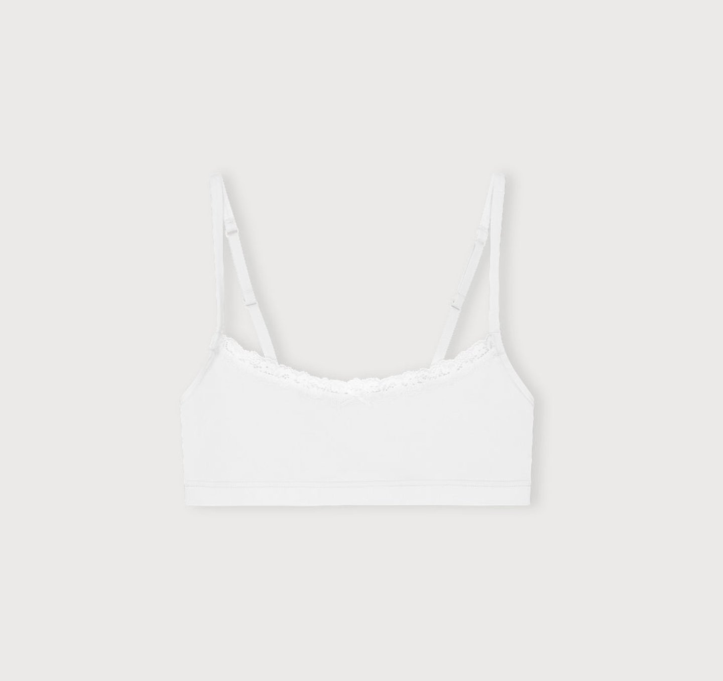 Flex Lace Scoop Bralette by Organic Basics