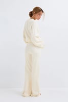 Knitted loungewear trousers