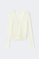 Knitted lace cardigan