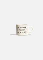 senzou CERAMIC CUP | BEACH WHITE | LIFE, image 1 of 3