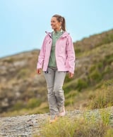 Cyclone 3L Shell Jacket Damen Pink Mist