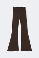 Gina Tricot Ruched flare yoga tights, image 4 of 4