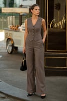 Gaâla High-waisted Tailored Pants Zoey
