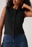 RORY BUTTON UP - Top - anthracite night