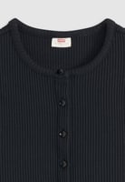 RORY BUTTON UP - Top - anthracite night