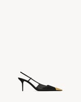 Yves Saint Laurent JEANNE Slingback-Pumps aus Glattleder, Bild 2 von 3