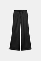 SATINHOSE MIT TUNNELZUG