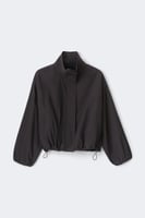 High neck sporty jacket
