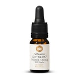 Sunday Natural Products Vitamin D3 + K2 MK7 5.000IE + 200µg Tropfen