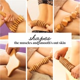 tuuli Accessories Maderotherapy Wooden Set Massager Roller Cellulite Lymphatic Drainage Device