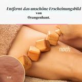 tuuli Accessories Maderotherapy Wooden Set Massager Roller Cellulite Lymphatic Drainage Device