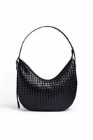 Woven Rounded Handbag