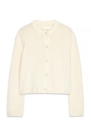 Strickjacke mit Rundhalsausschnitt