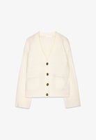Strickjacke - offwhite