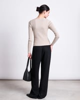 JAN 'N JUNE KNIT LONGSLEEVE TIGE IVORY GOTS, Bild 4 von 4