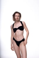 Merino Wool Balconette Bikini Set – Cocoa Brown