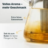 SILBERTHAL Teekanne Glas mit Sieb - 1,5 Liter, Bild 4 von 4