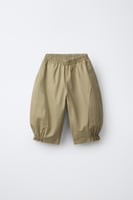 ZARA PLAIN SAROUEL TROUSERS