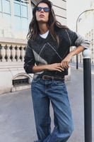 ZARA PLAIN SAROUEL TROUSERS