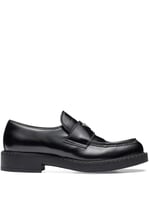 Loafer aus gebürstetem Leder