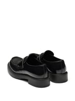 Loafer aus gebürstetem Leder