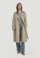 hessnatur Trenchcoat Relaxed NATURE SHELL aus reiner Bio-Baumwolle