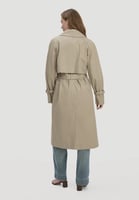 hessnatur Trenchcoat Relaxed NATURE SHELL aus reiner Bio-Baumwolle