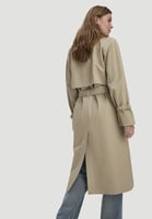 hessnatur Trenchcoat Relaxed NATURE SHELL aus reiner Bio-Baumwolle