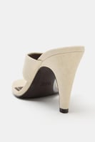 ZARA WILDLEDER-SANDALETTE MIT ABSATZ, Bild 4 von 4