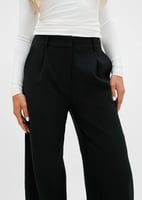 Mauré High waist wide leg pants casual black (tall), image 4 of 4