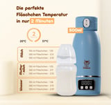 BebeLux BebeWarm V2, Kabelloser Babyflaschenwärmer mit Sterilisationsfunktion (37 °C in 2 Min), image 2 of 4