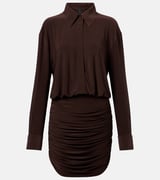 Norma Kamali Hemdblusenkleid
