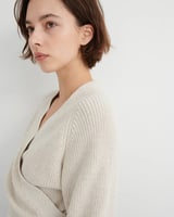 Kowtow Composure Cardigan - Oat Melange, image 3 of 4