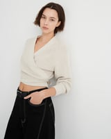 Kowtow Composure Cardigan - Oat Melange, image 4 of 4