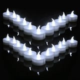 Led Teelichter,12 LED Kerzen flackernde Flamme