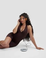thrivin Elevate™ Sculpting Halterneck All In One