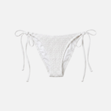 String Bikini Bottom – White