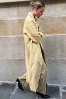 Sasha Sviridovskaya x NA-KD Oversized PU Coat, image 2 of 4