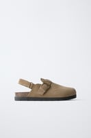 ZARA CLOG AUS VELOURSLEDER, image 3 of 6