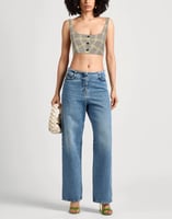 MARNI Top Pastellgelb