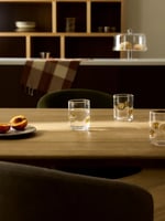 Westwing Collection Mira Trinkgläser mit Brezel-Motiv, 4er-Set