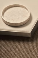 H&M Rundes Marmortablett - Hellbeige