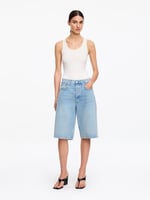 Arket Lange Jeansshorts
