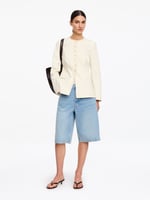 Arket Lange Jeansshorts