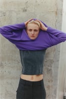ZARA OVERSIIZE-PULLOVER AUS 100% WOLLE, image 3 of 4