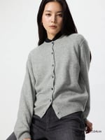 UNIQLO 100 % Kaschmir Strickjacke (Rundhals) für Damen, image 1 of 4
