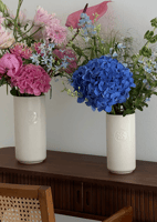 SENZOU Keramik Vase - Large - Beach White