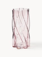 &k Amsterdam Glas-Vase Marshmallow, H 25 cm |